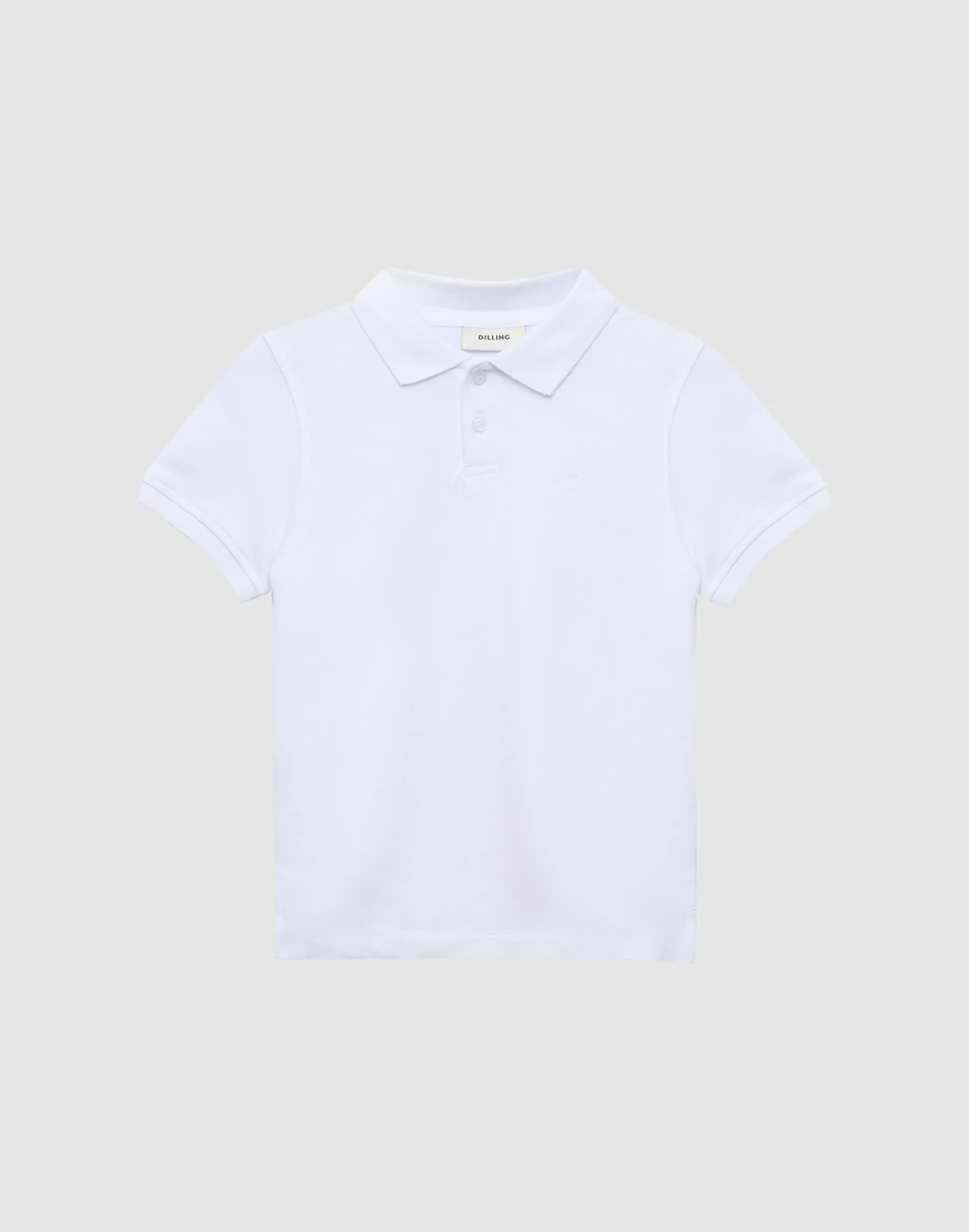 Polo-T-shirt i bomuld til børn