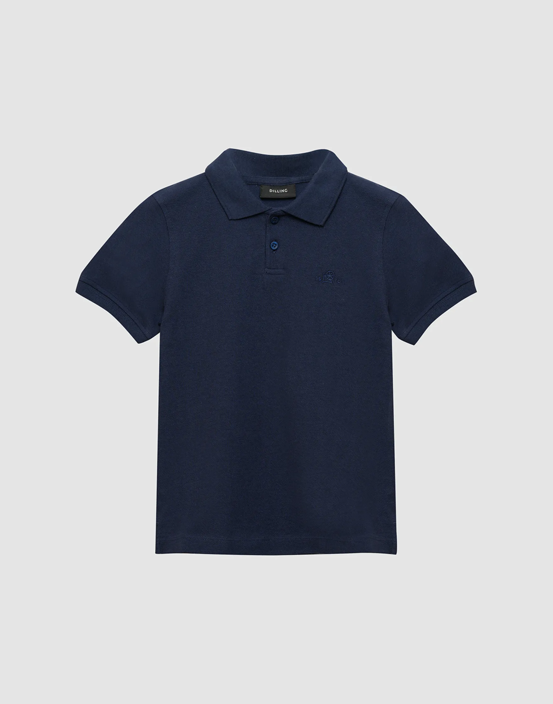 Polo-T-shirt i bomuld til børn