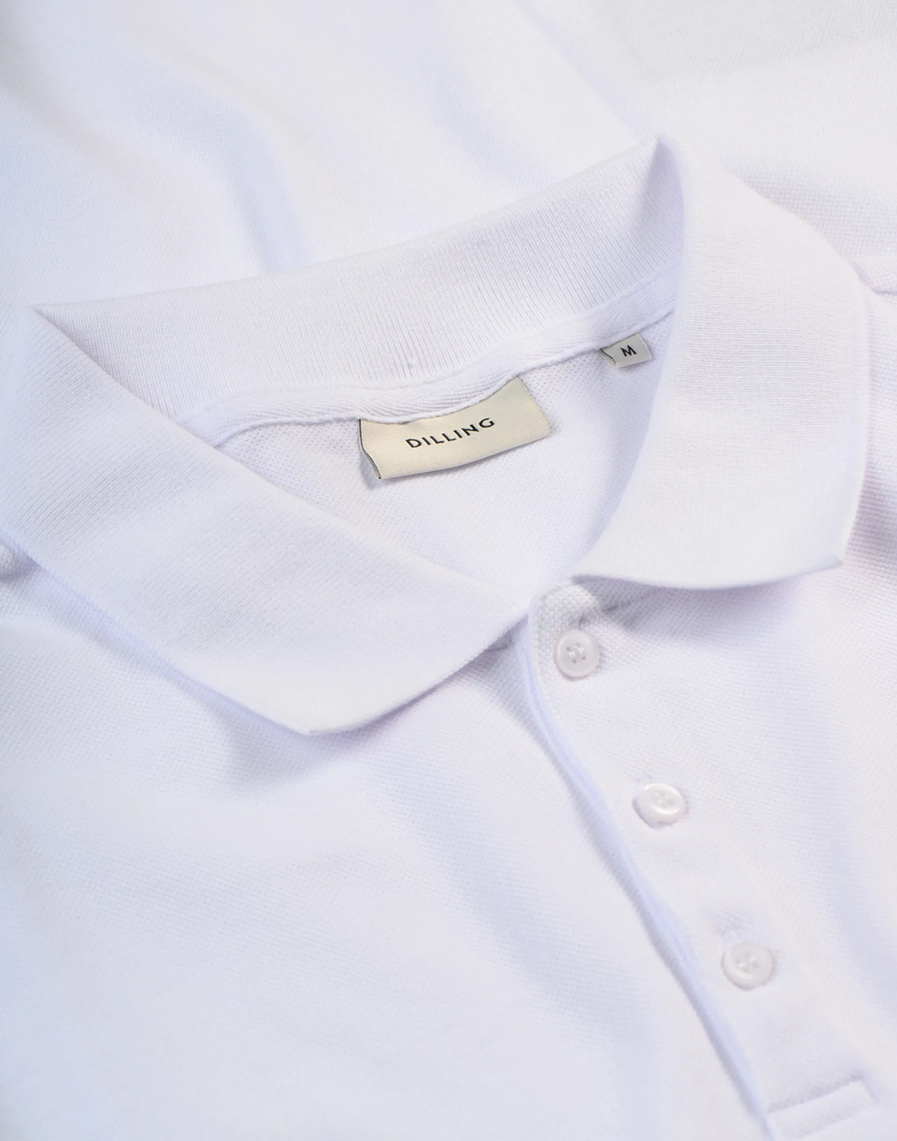 Polo-T-shirt i bomuld til mænd