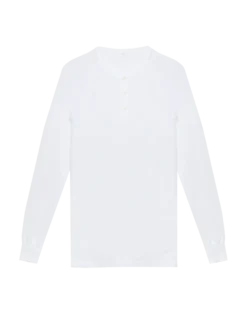 Premium classic - langærmet t-shirt mænd bomuld