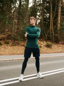 Shorts i merinould til mænd