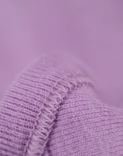 Slå-om body med lange ærmer i merinould til baby