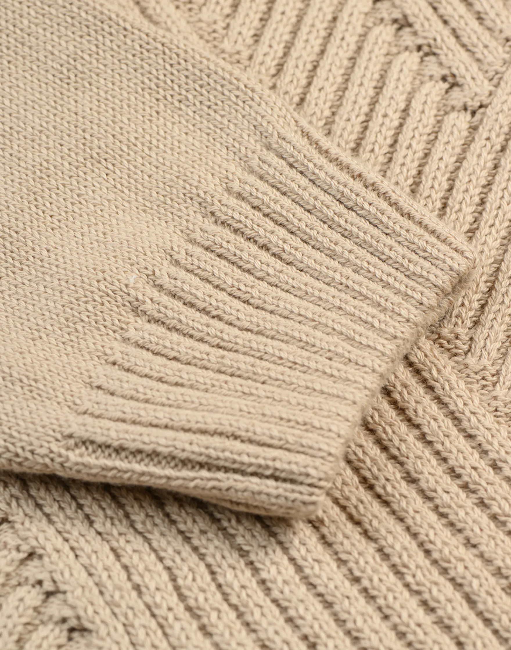 Sweater i bomuldsstrik til mænd