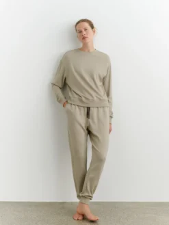Sweatpants i merinould til kvinder