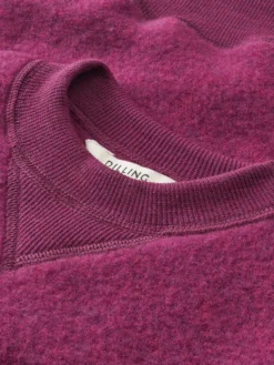 Sweatshirt i merinouldfleece til børn
