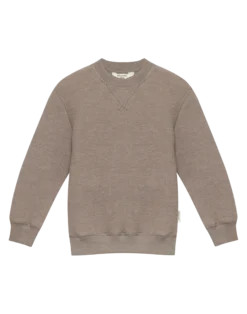 Sweatshirt i merinouldfleece til børn
