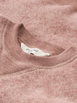Sweatshirt i merinouldfleece til børn