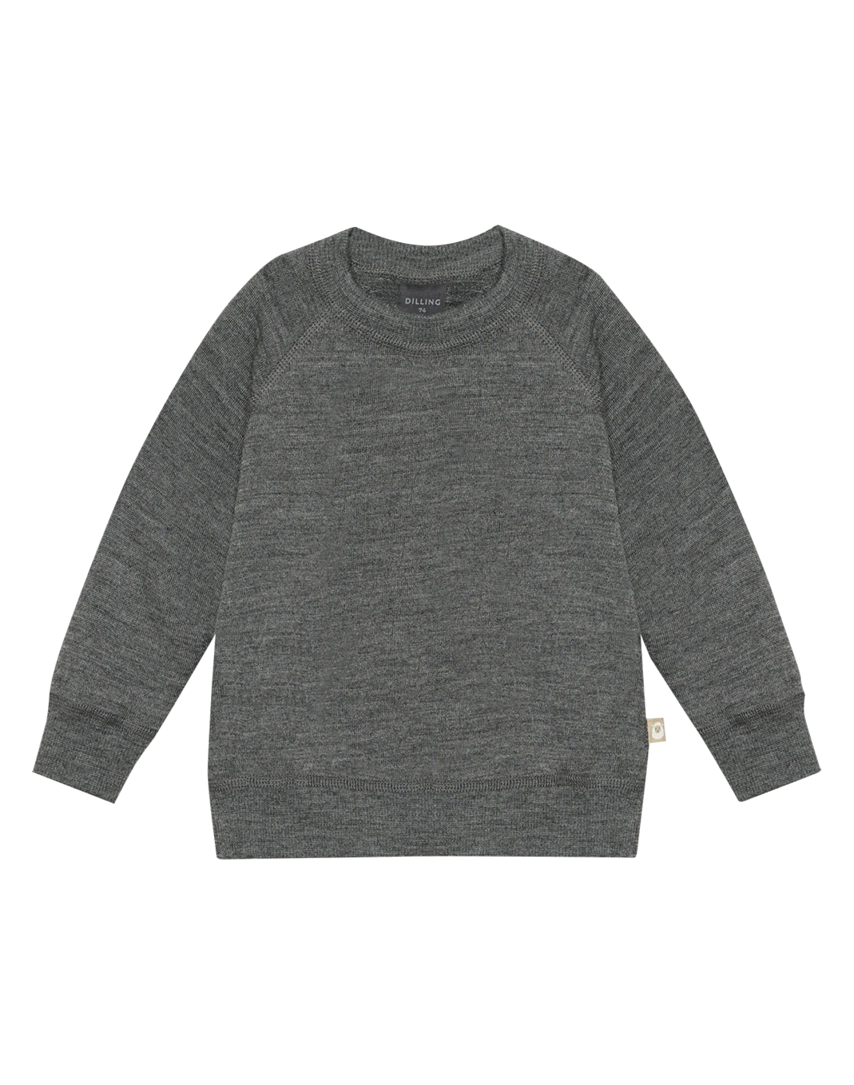 Sweatshirt i merinouldfrotté til baby