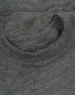 Sweatshirt i merinouldfrotté til baby