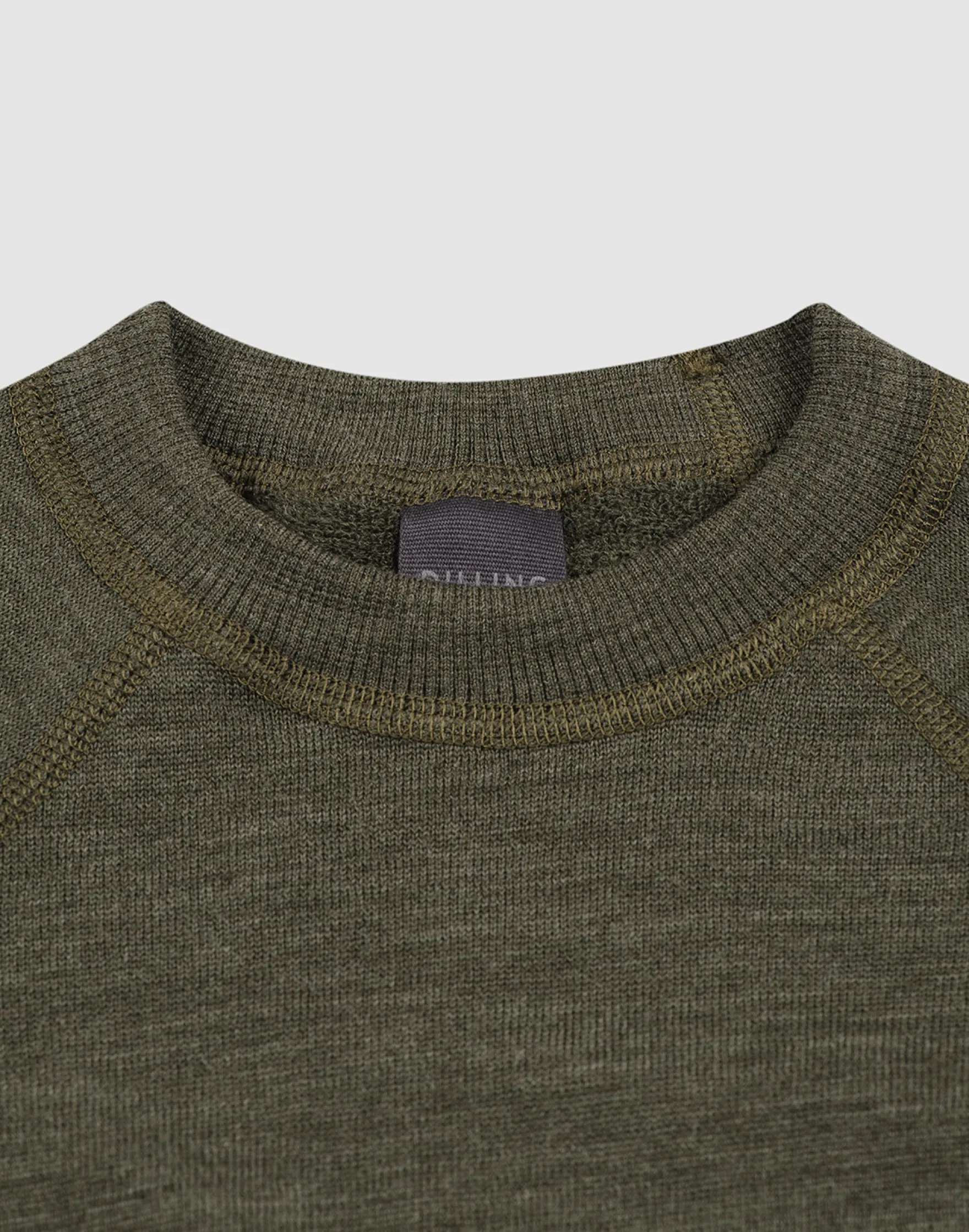 Sweatshirt i merinouldfrotté til baby