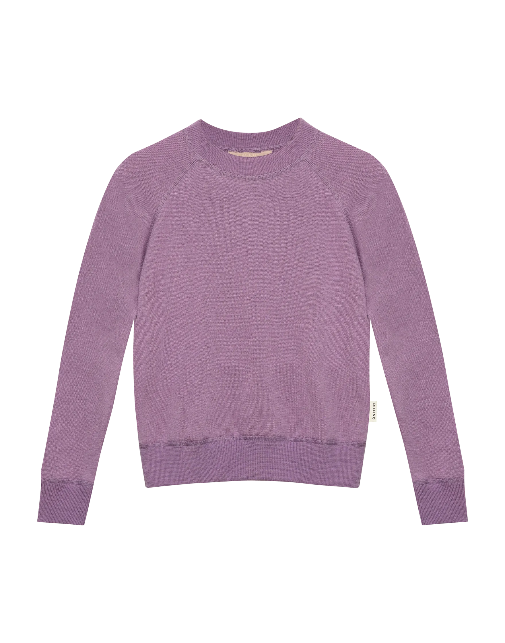 Sweatshirt i merinouldfrotté til børn