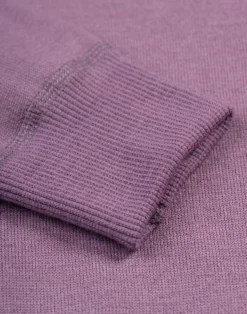 Sweatshirt i merinouldfrotté til børn