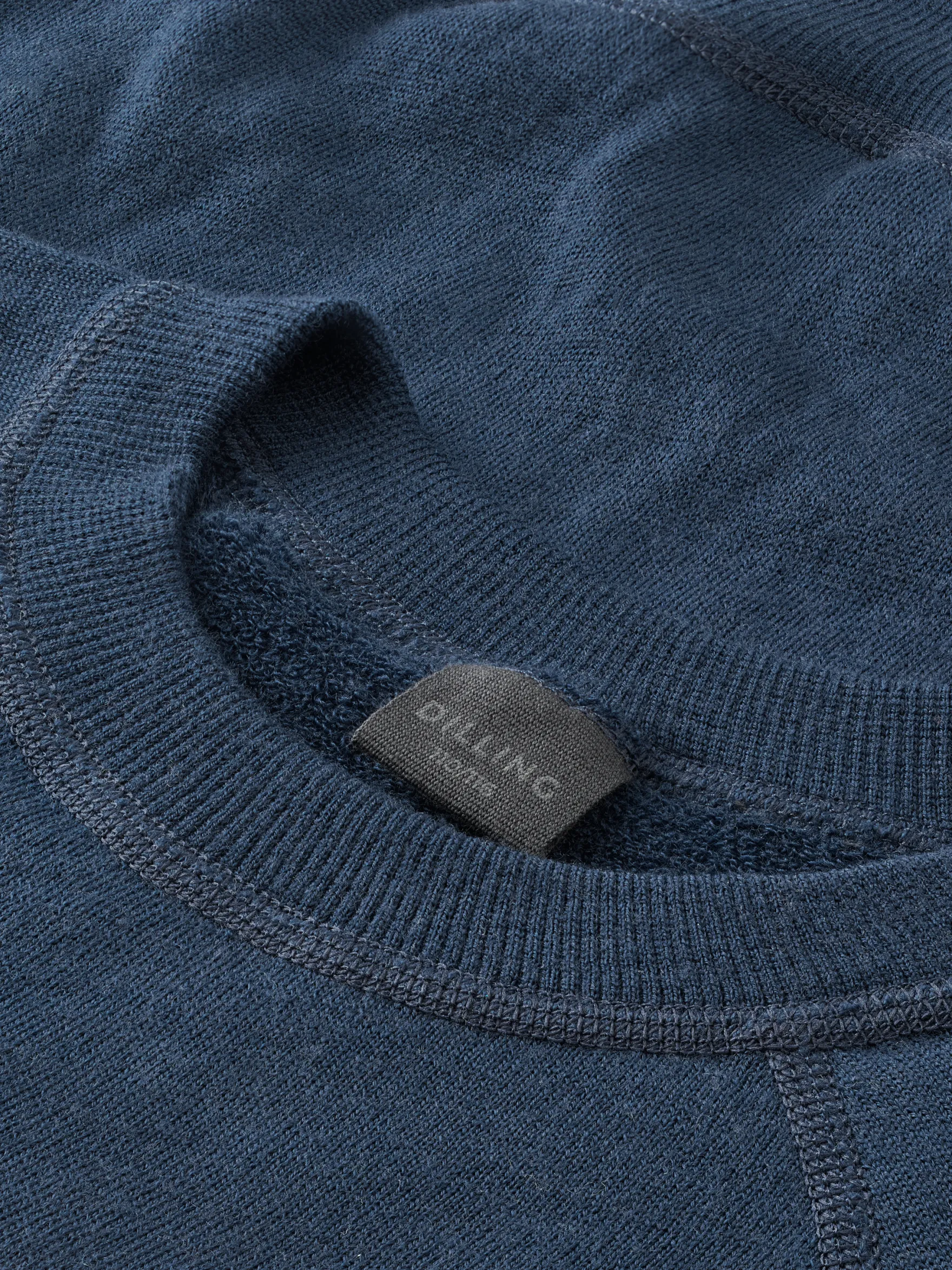 Sweatshirt i merinouldfrotté til børn