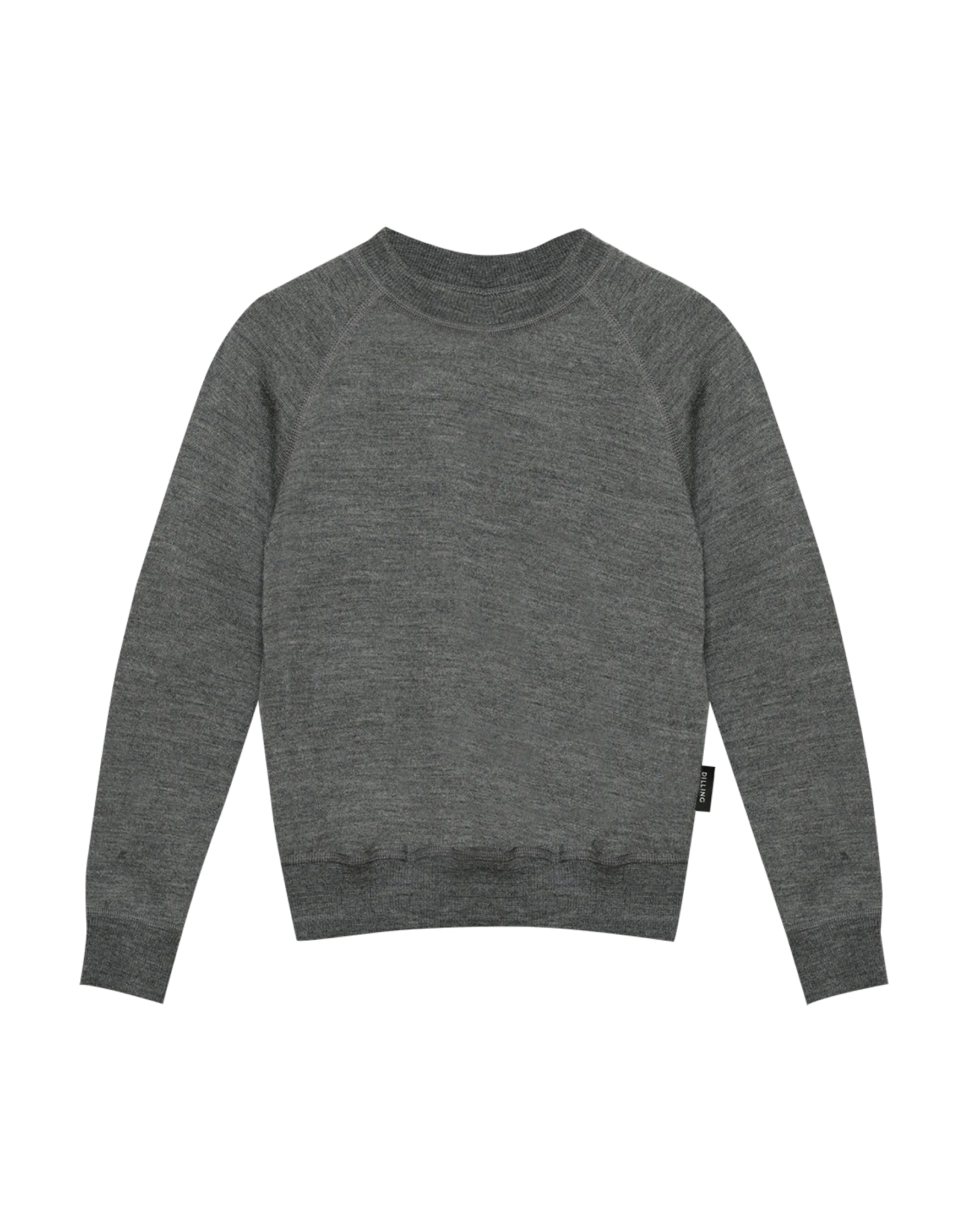 Sweatshirt i merinouldfrotté til børn