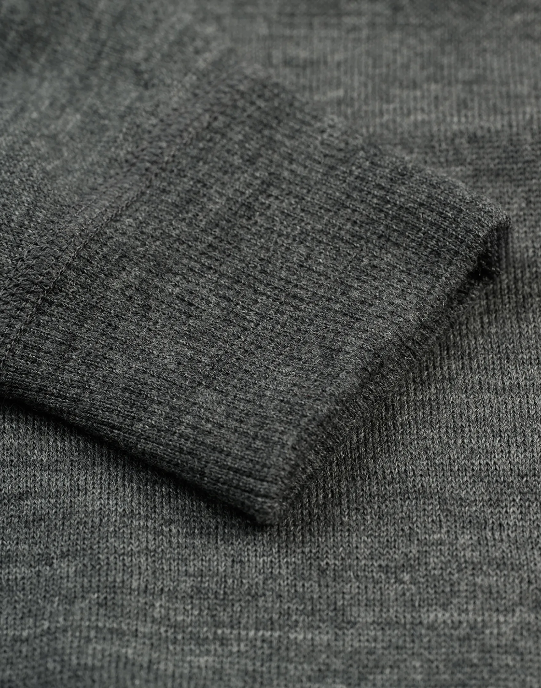 Sweatshirt i merinouldfrotté til børn
