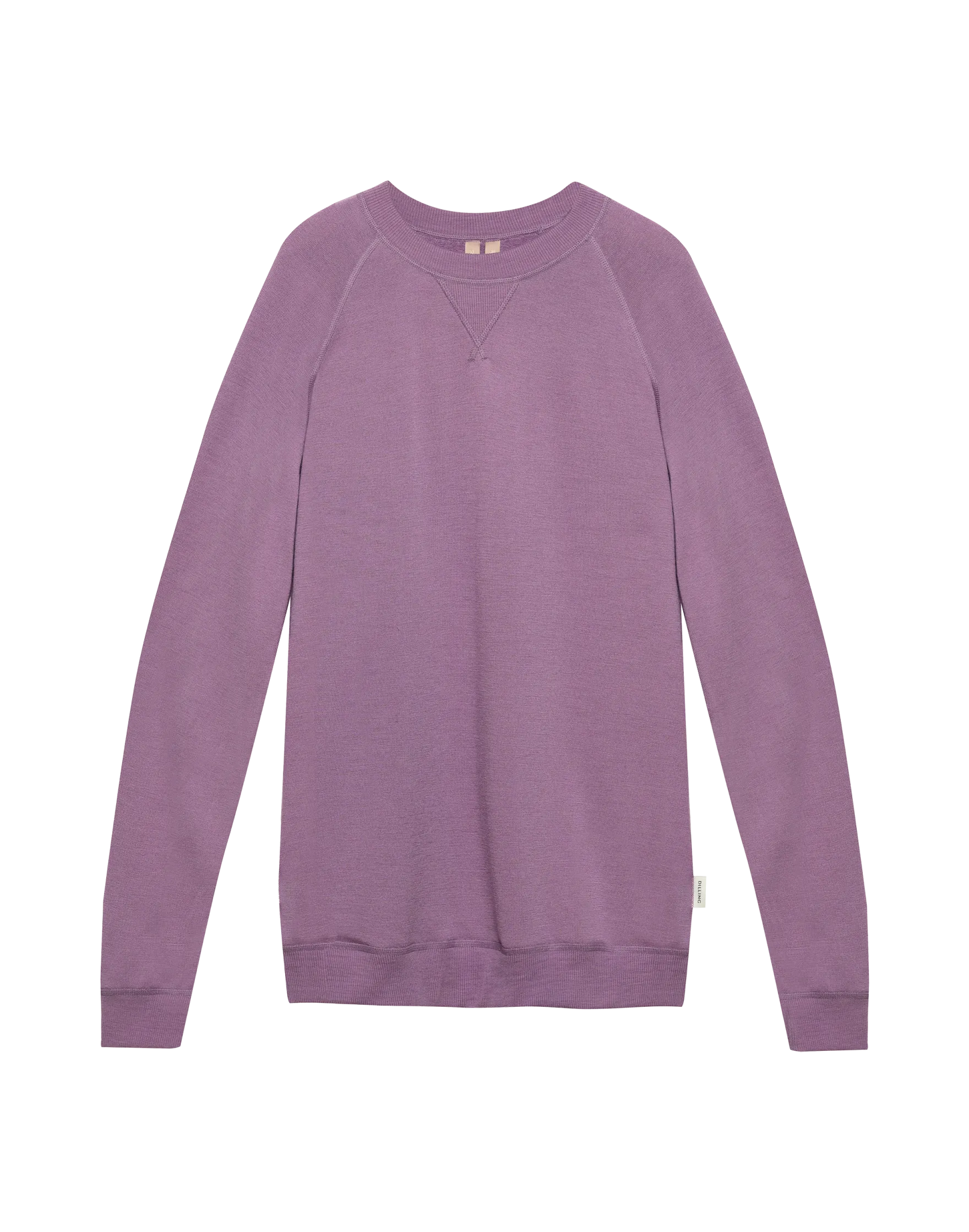 Sweatshirt i merinouldfrotté til kvinder