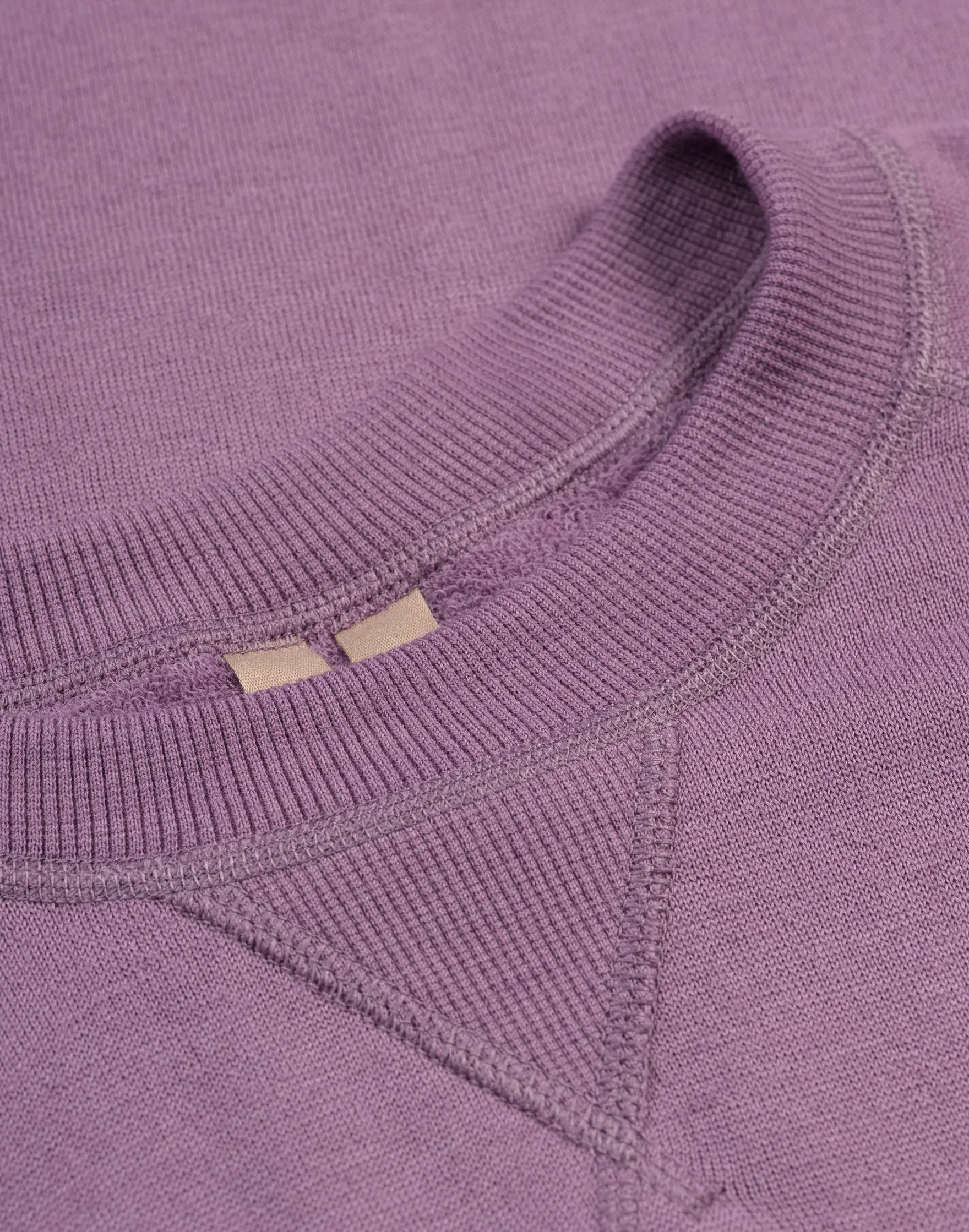 Sweatshirt i merinouldfrotté til kvinder