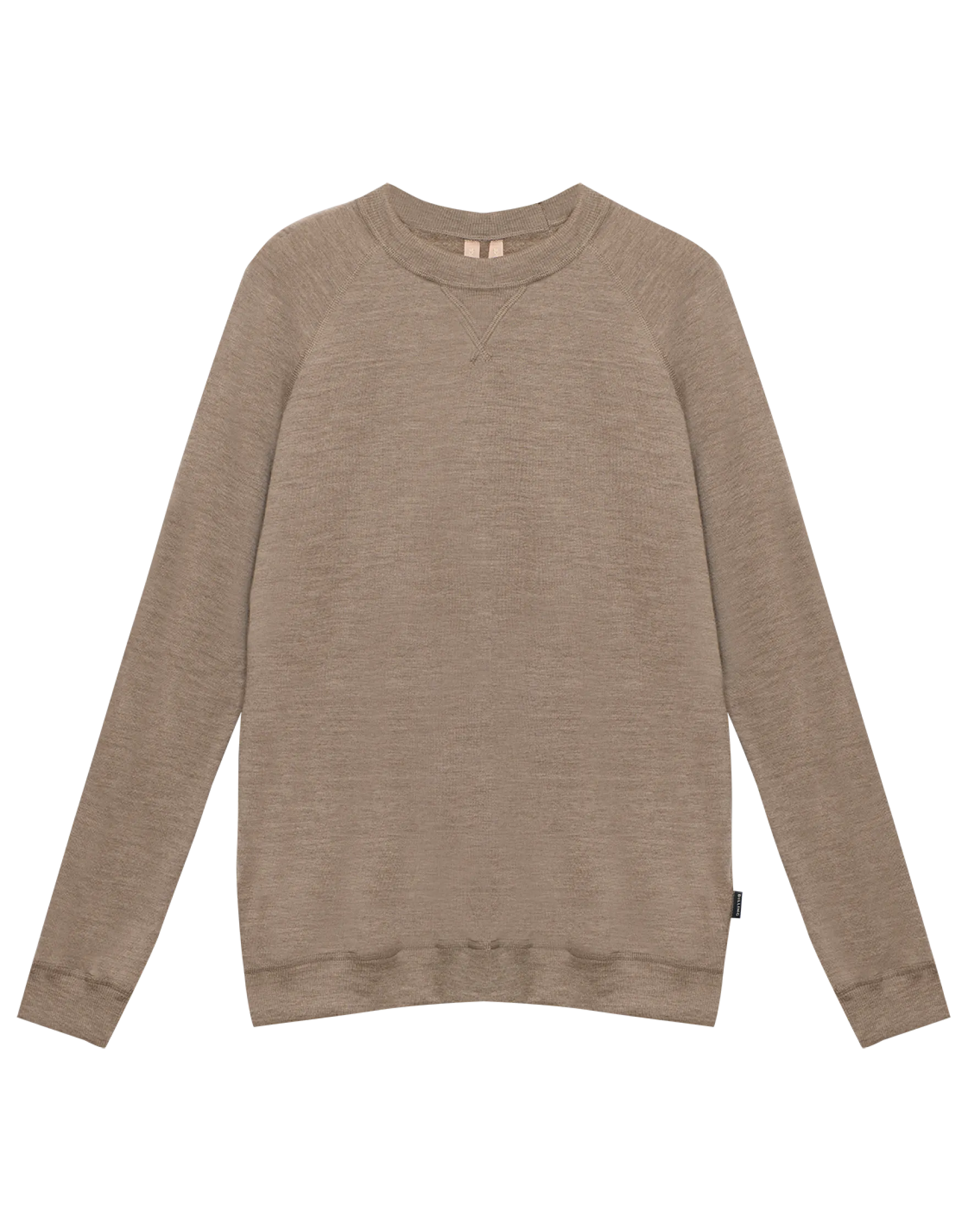 Sweatshirt i merinouldfrotté til kvinder