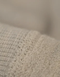 Sweatshirt i merinouldfrotté til kvinder