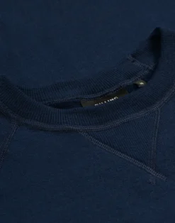 Sweatshirt i merinouldfrotté til mænd