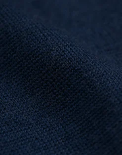 Sweatshirt i merinouldfrotté til mænd