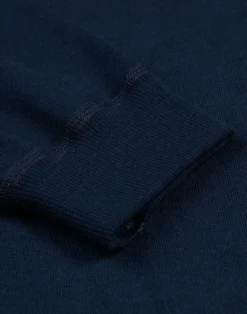 Sweatshirt i merinouldfrotté til mænd