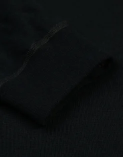 Sweatshirt i merinouldfrotté til mænd