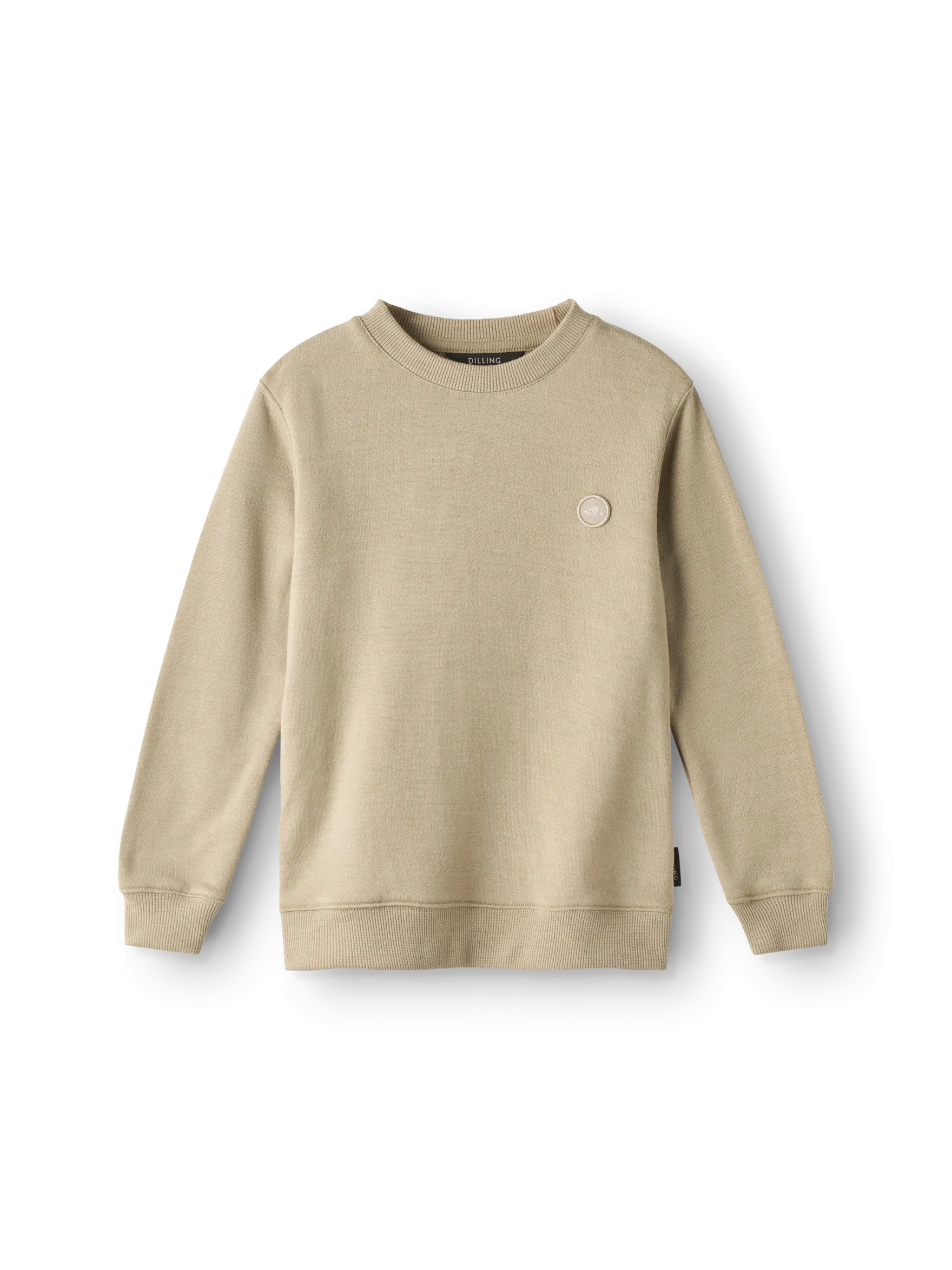 Sweatshirt i merinould til børn