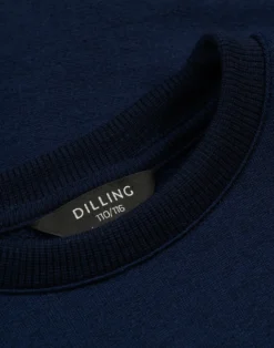 Sweatshirt i merinould til børn
