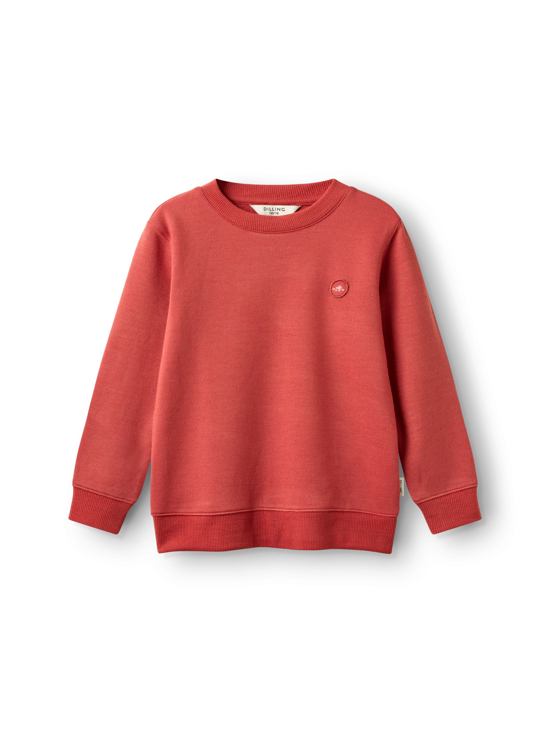 Sweatshirt i merinould til børn