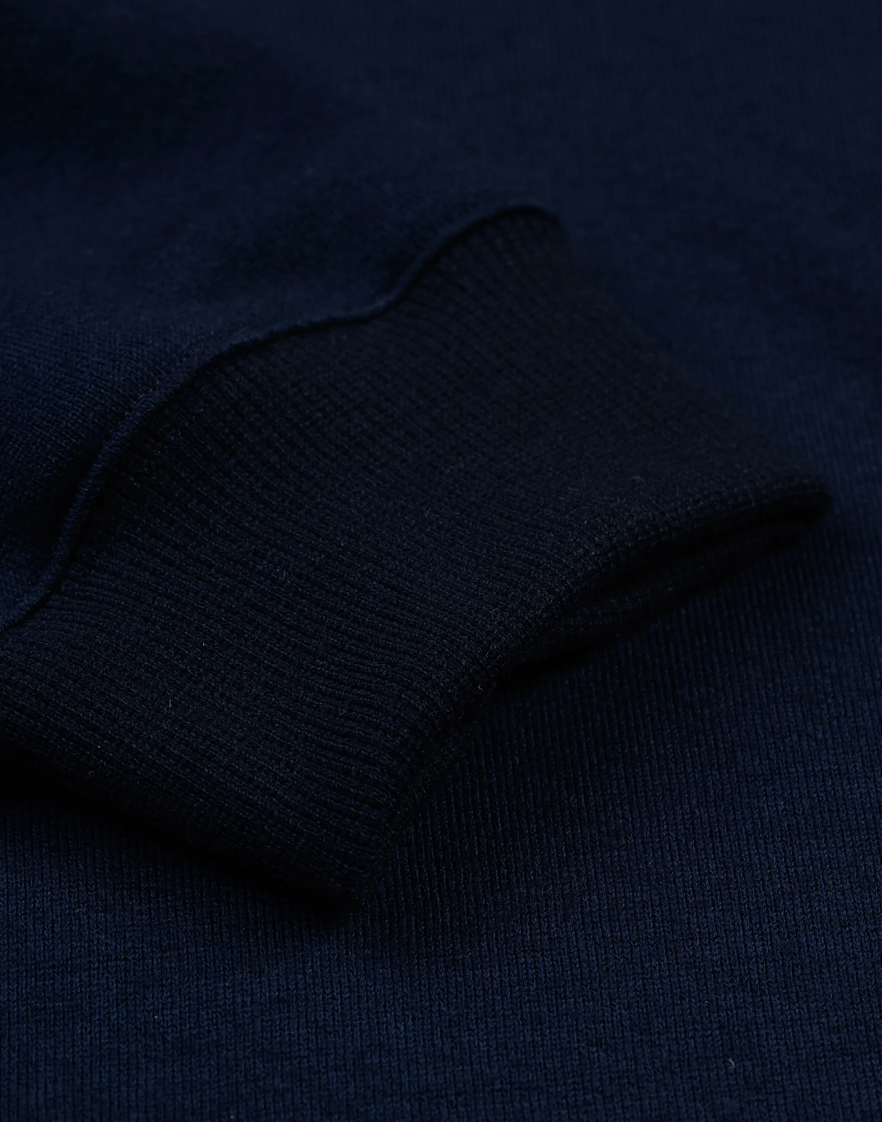 Sweatshirt i merinould til mænd