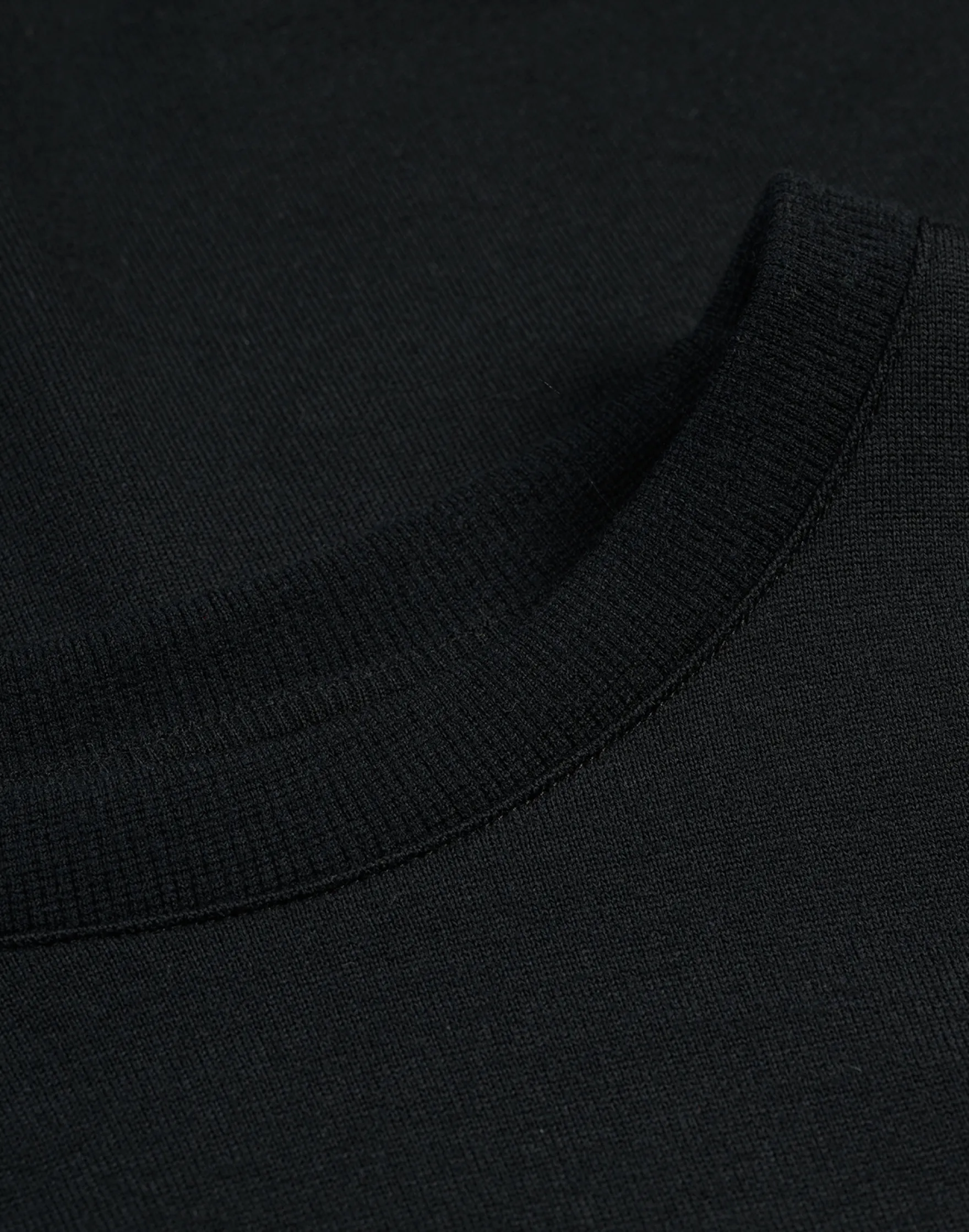 Sweatshirt i merinould til mænd.