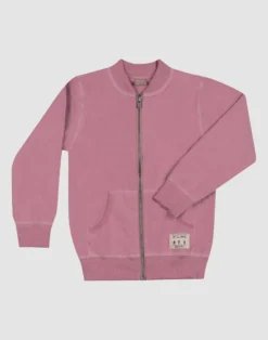 Sweatshirt med lynlås bomuld til børn