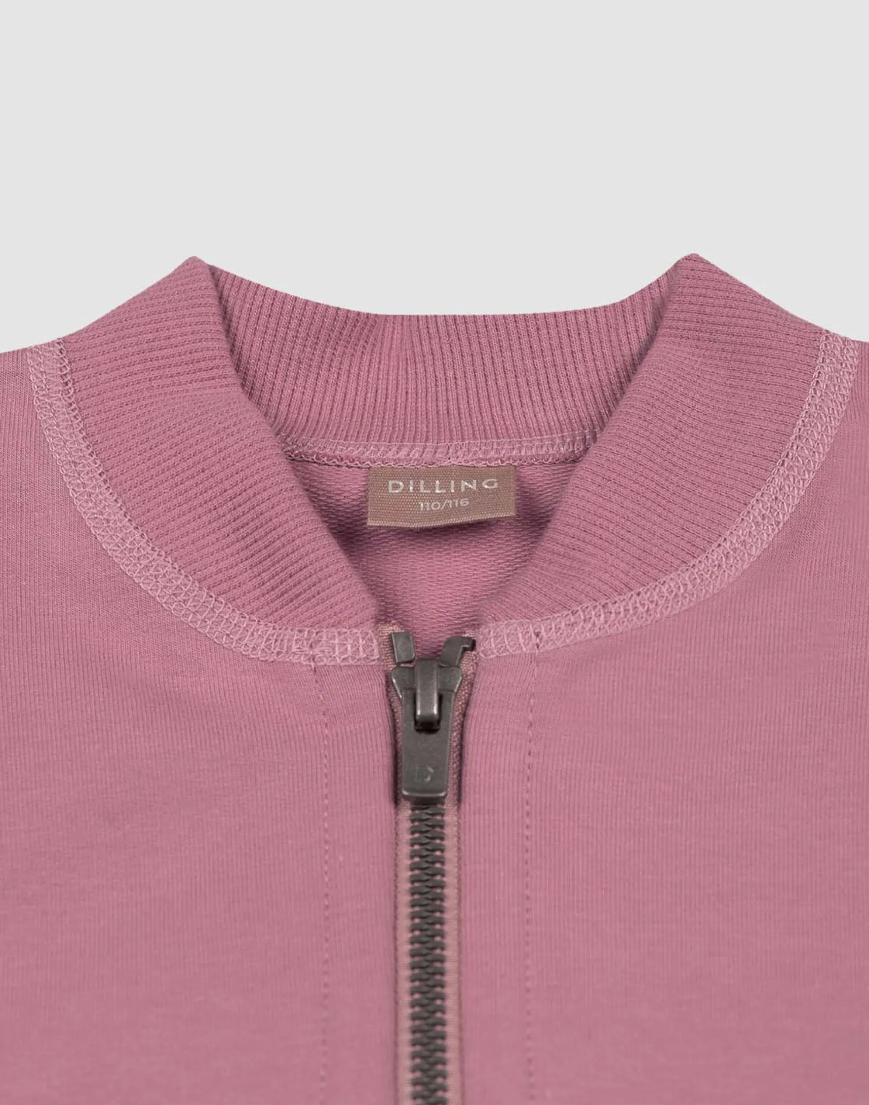 Sweatshirt med lynlås bomuld til børn
