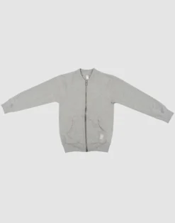Sweatshirt med lynlås bomuld til børn