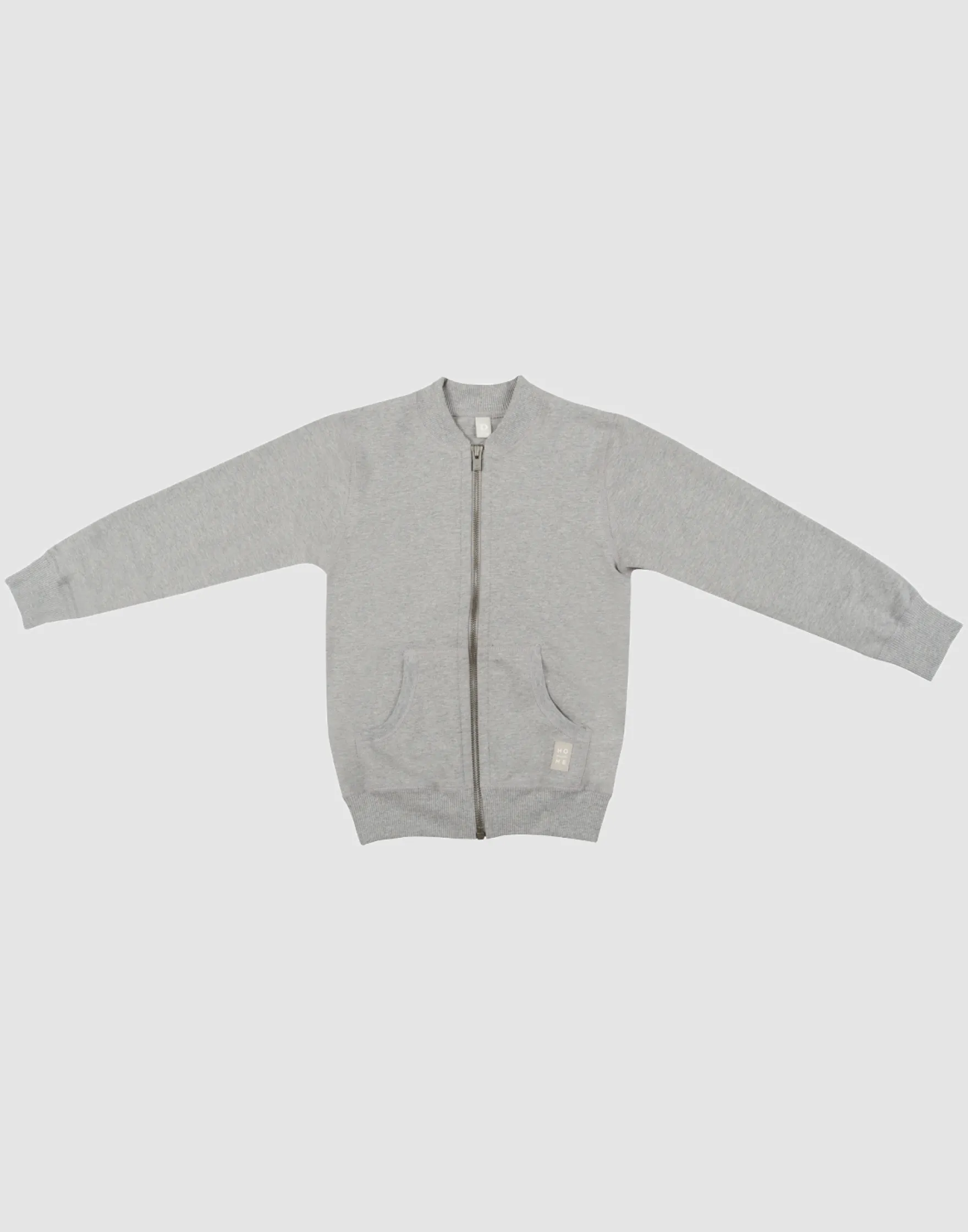 Sweatshirt med lynlås bomuld til børn