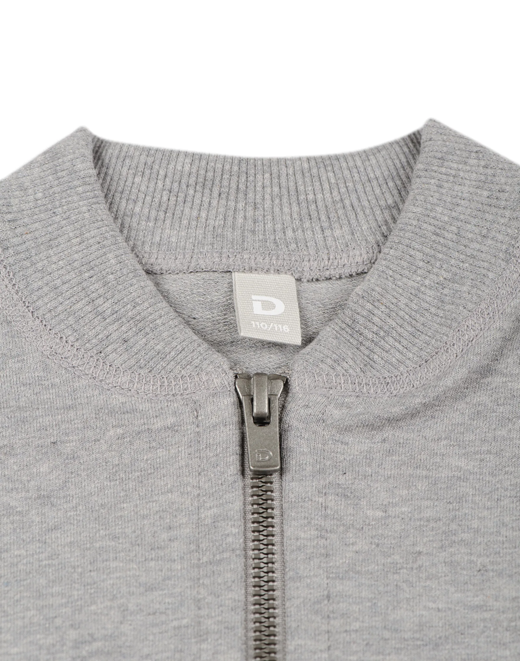 Sweatshirt med lynlås bomuld til børn
