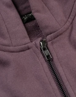 Sweatshirt med lynlås i bomuld til børn