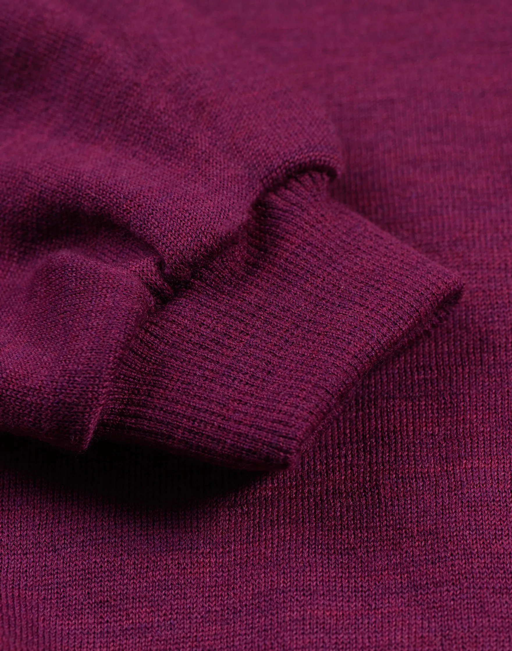 Sweatshirt med vide ærmer i merinouldfrotté til børn