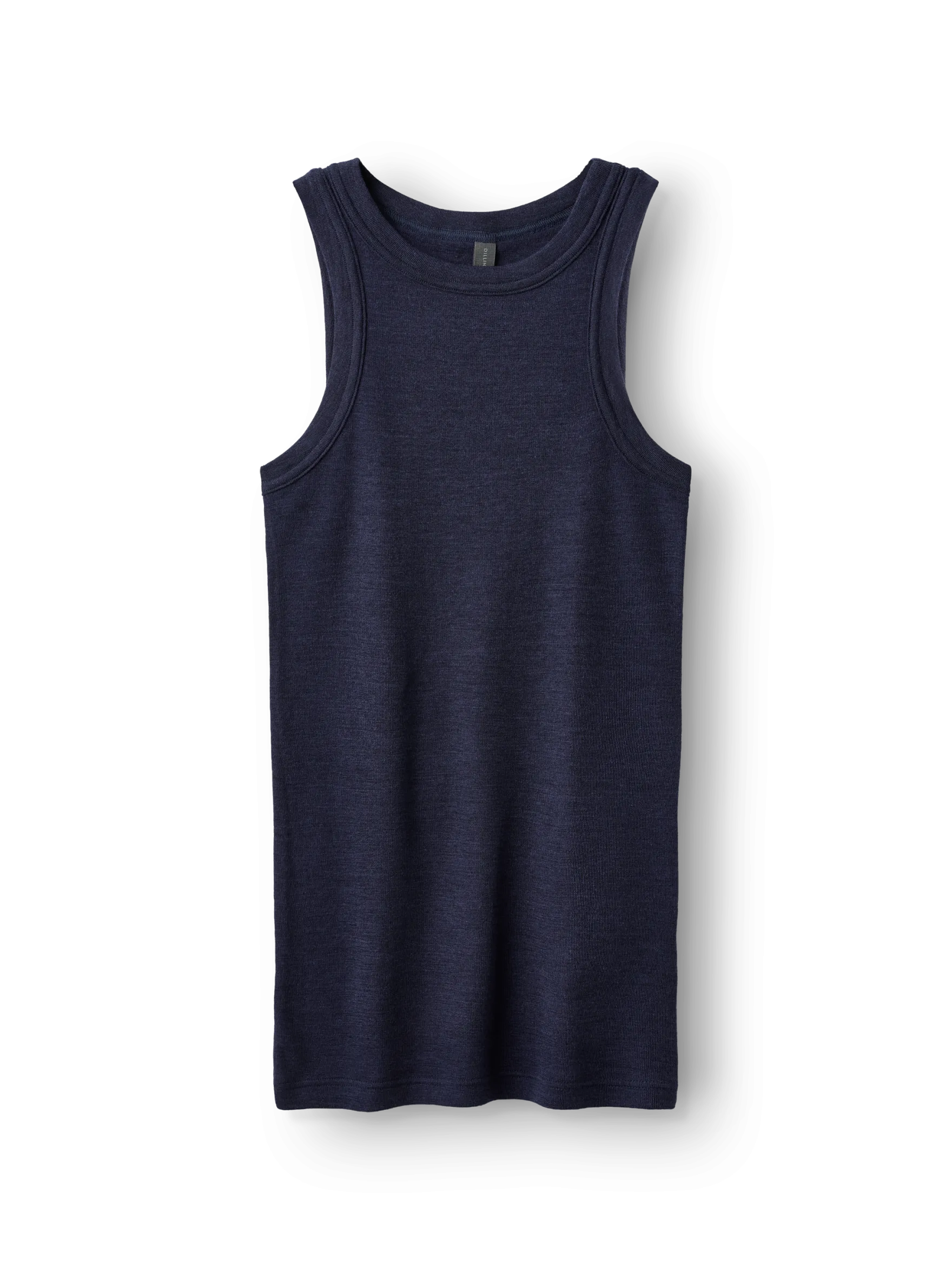 Tank top i merinould/silke til kvinder