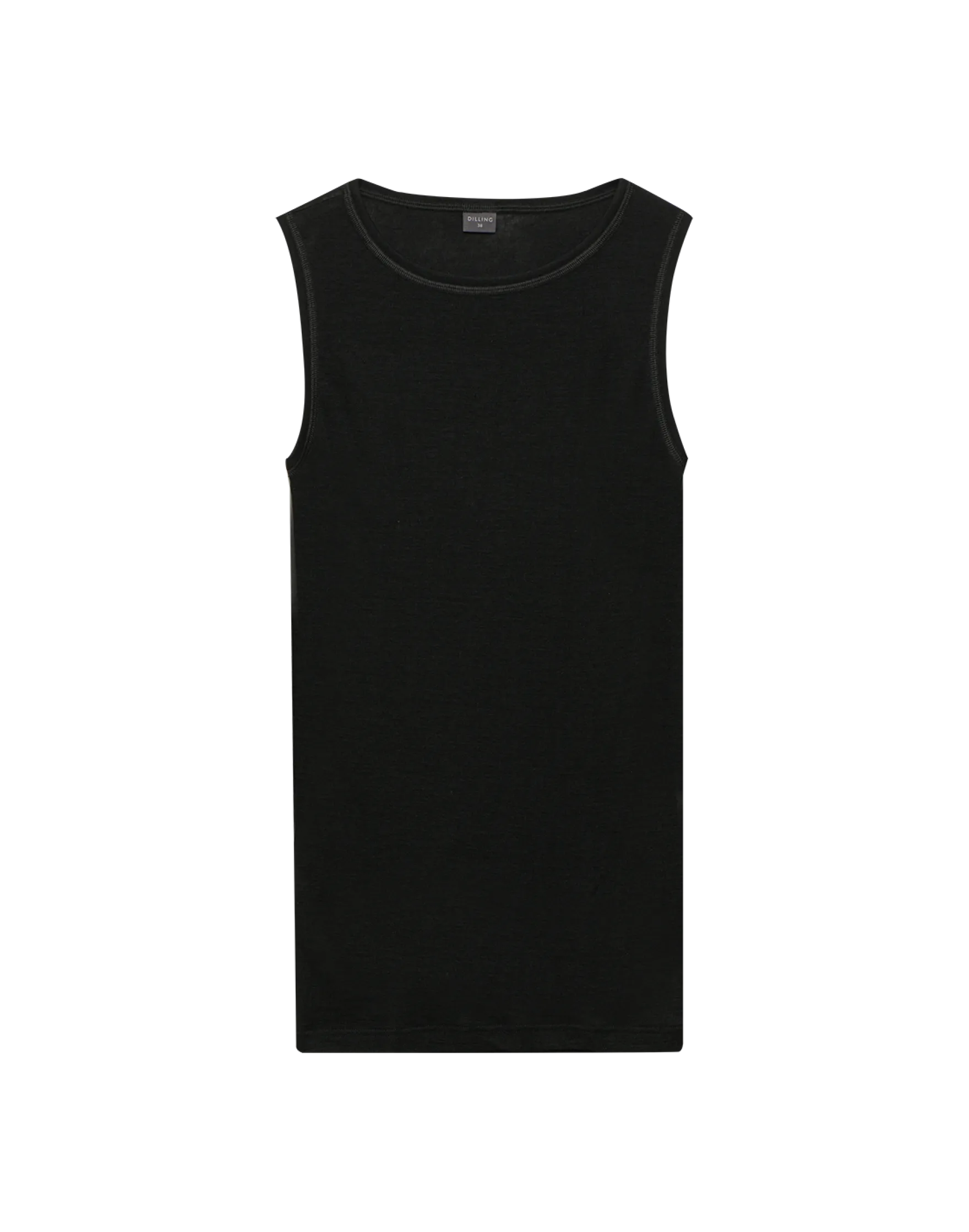 Tank top i merinould/silke til kvinder