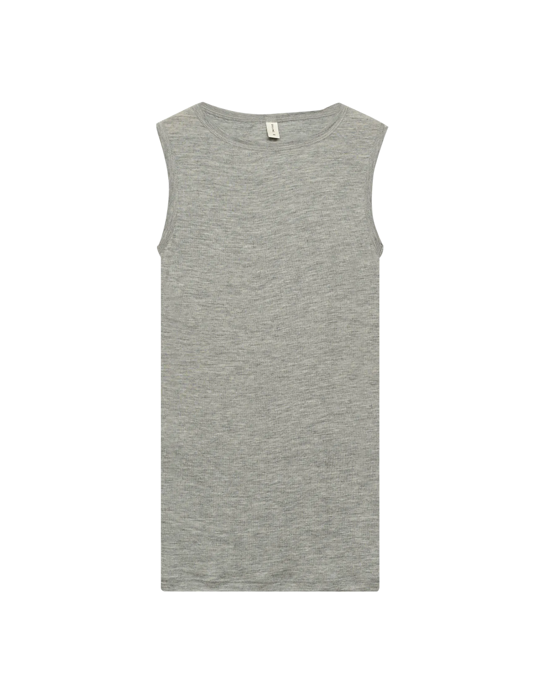 Tank top i merinould/silke til kvinder