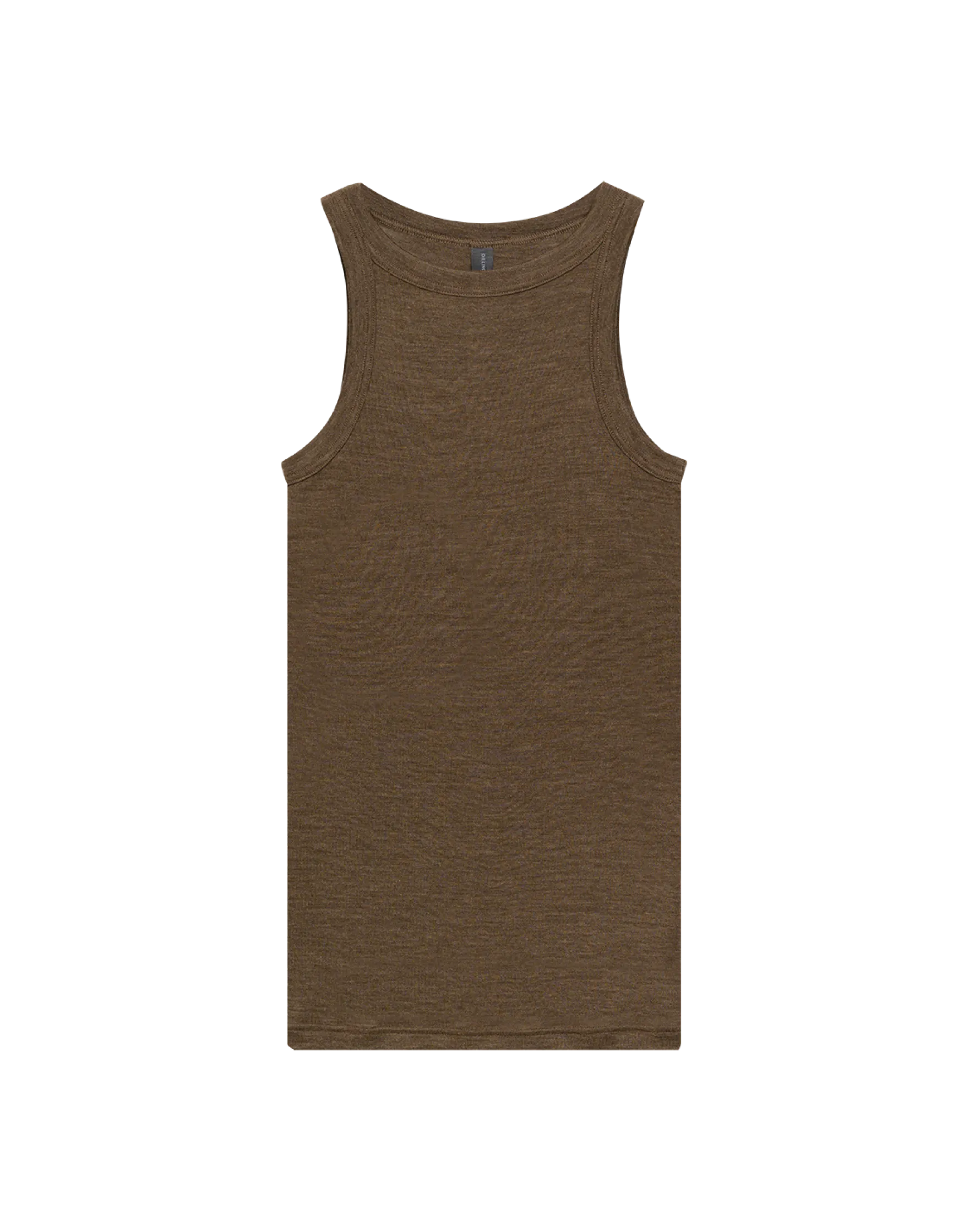 Tank top i merinould/silke til kvinder