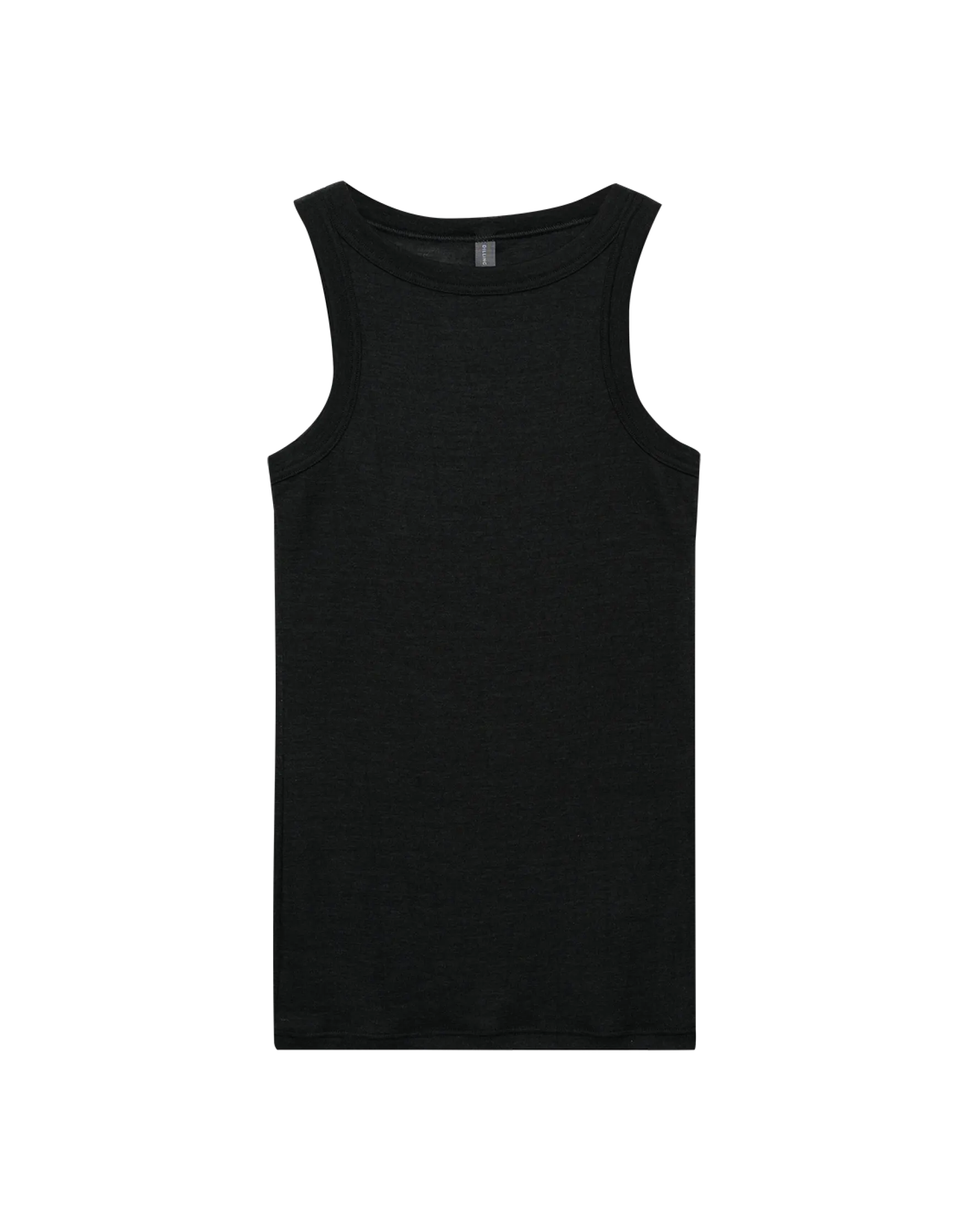 Tank top i merinould/silke til kvinder