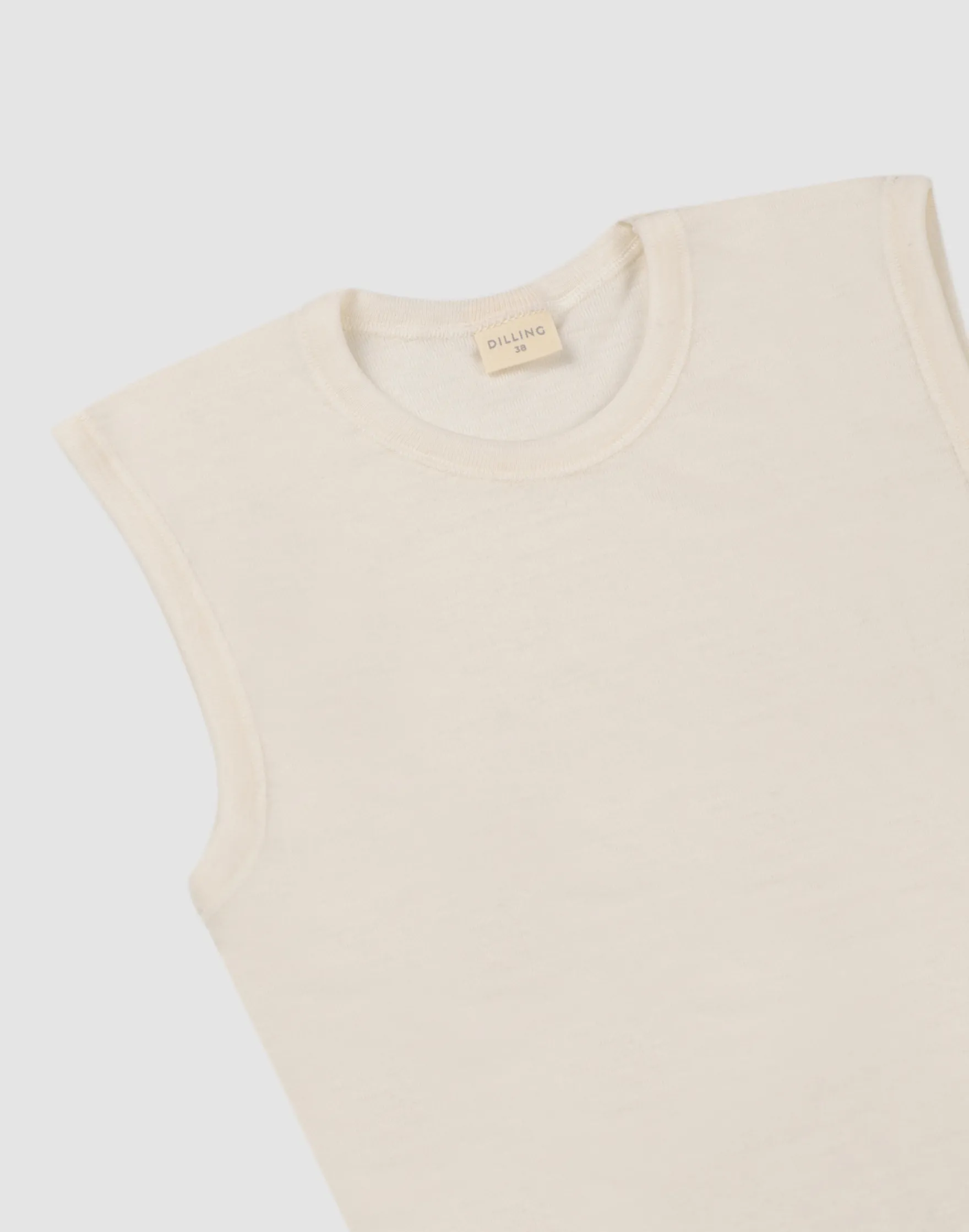 Tank top i merinould til kvinder