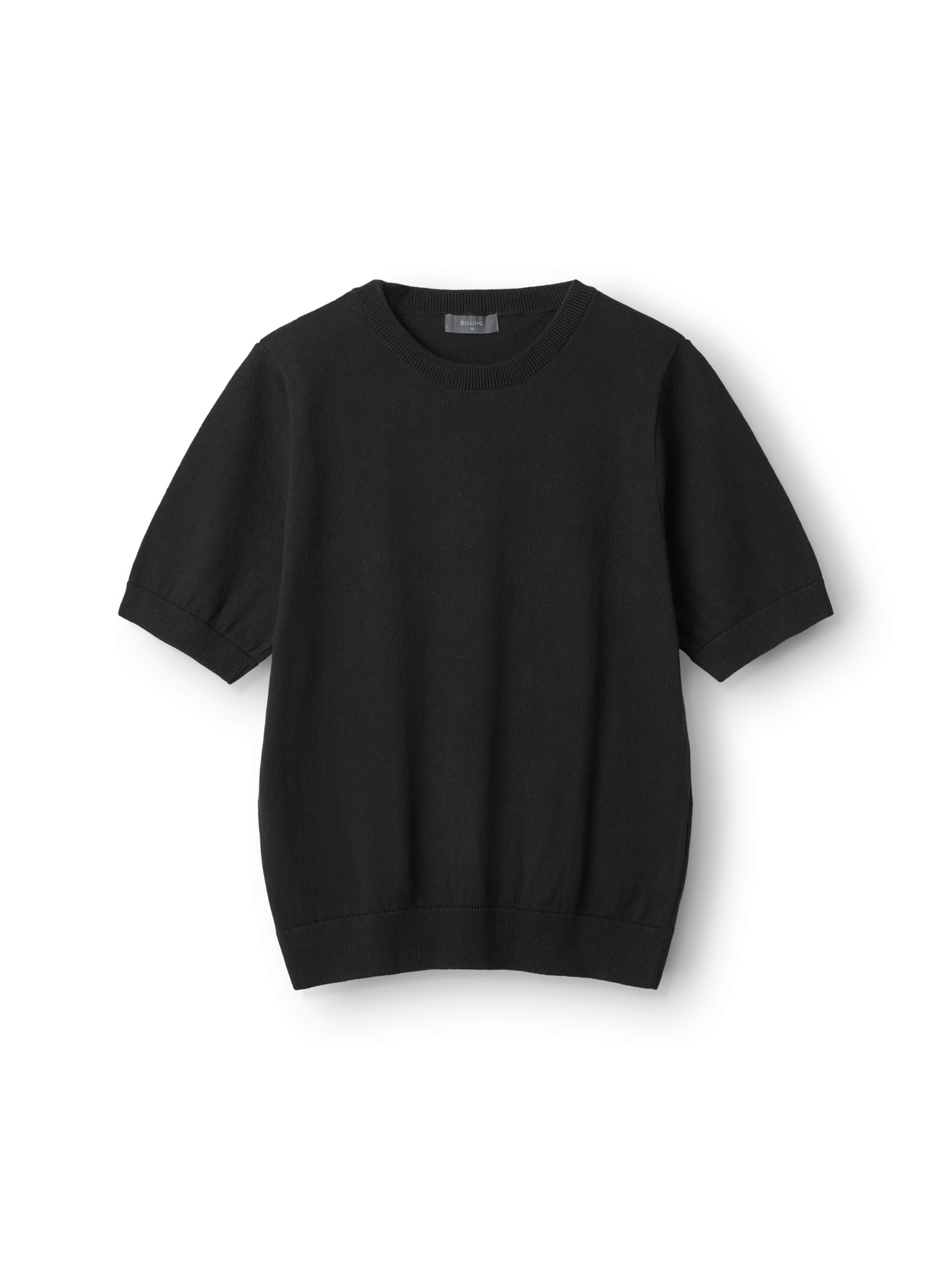 T-shirt i bomuldsstrik til kvinder