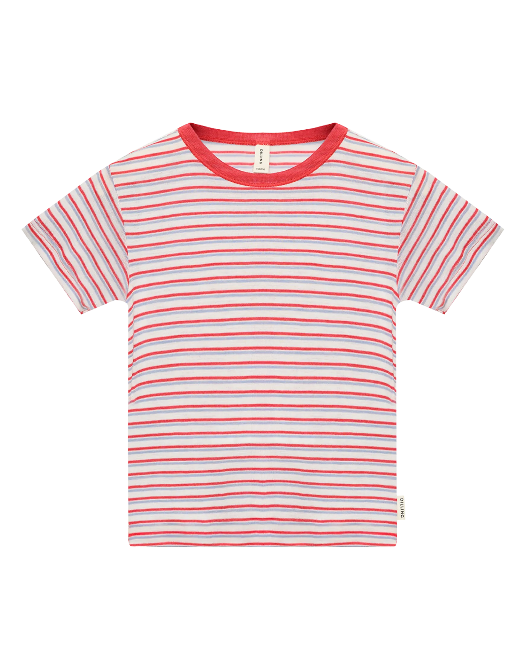 T-shirt i merinould/silke til børn