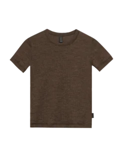 T-shirt i merinould til børn