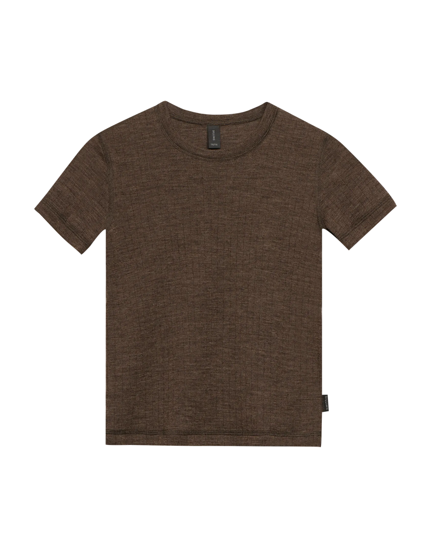 T-shirt i merinould til børn