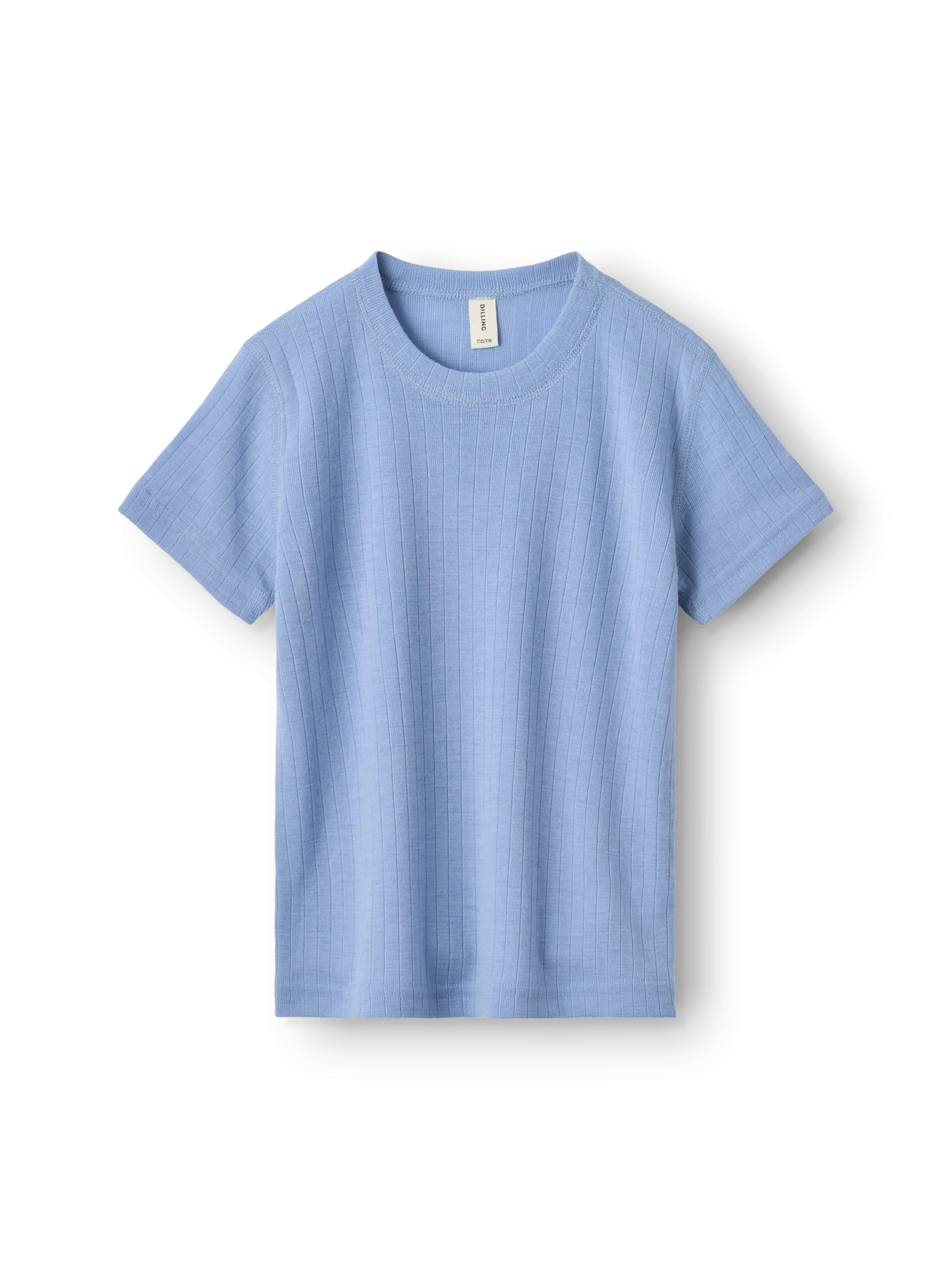 T-shirt i merinould til børn